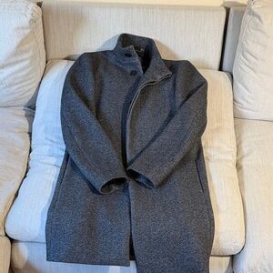 Theory Charcoal Trench Coat